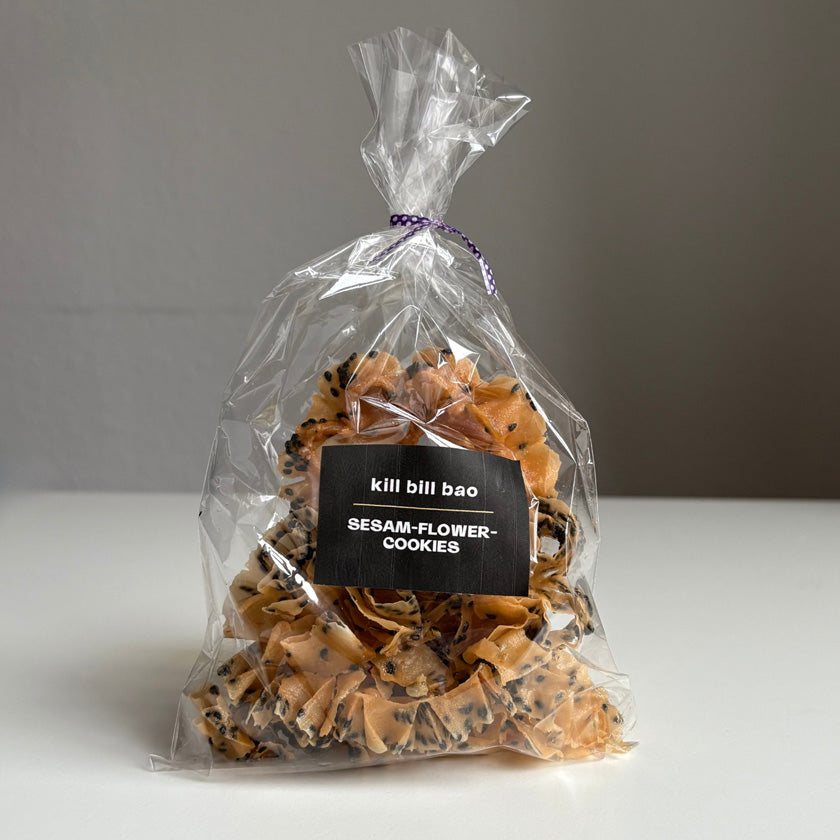 Sesam Flower Cookies · killbillbao