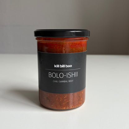 Bolo-Ishii · Chili Sambal Beef Sauce · killbillbao