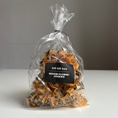 Sesam Flower Cookies · killbillbao
